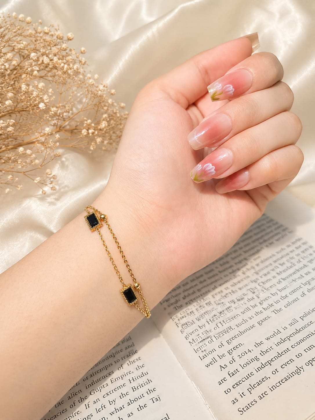 Black Stone Bracelet