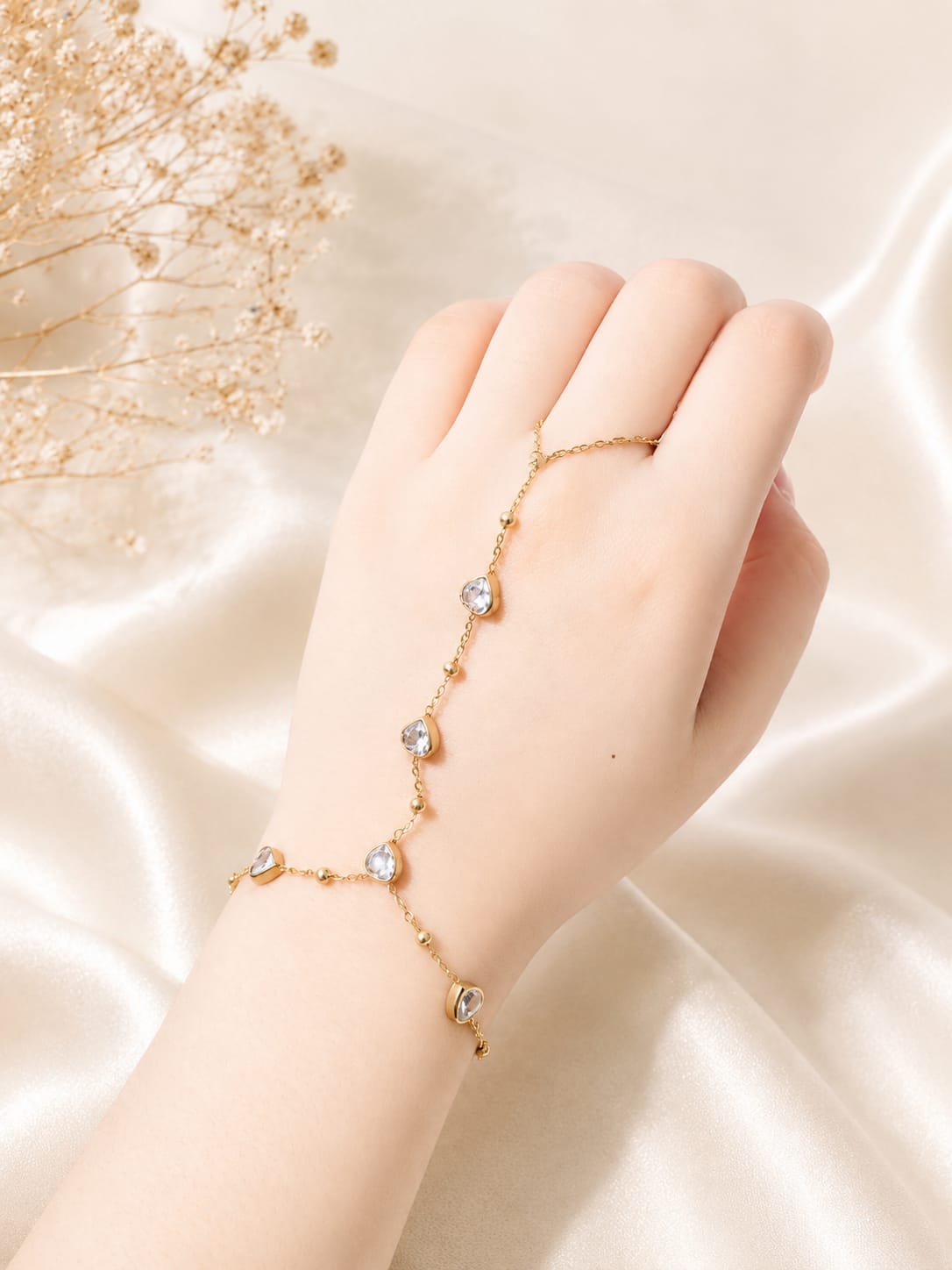 Crystal Hand Chain