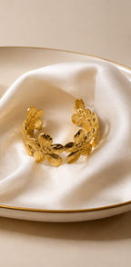 Floral Cuff Bracelet