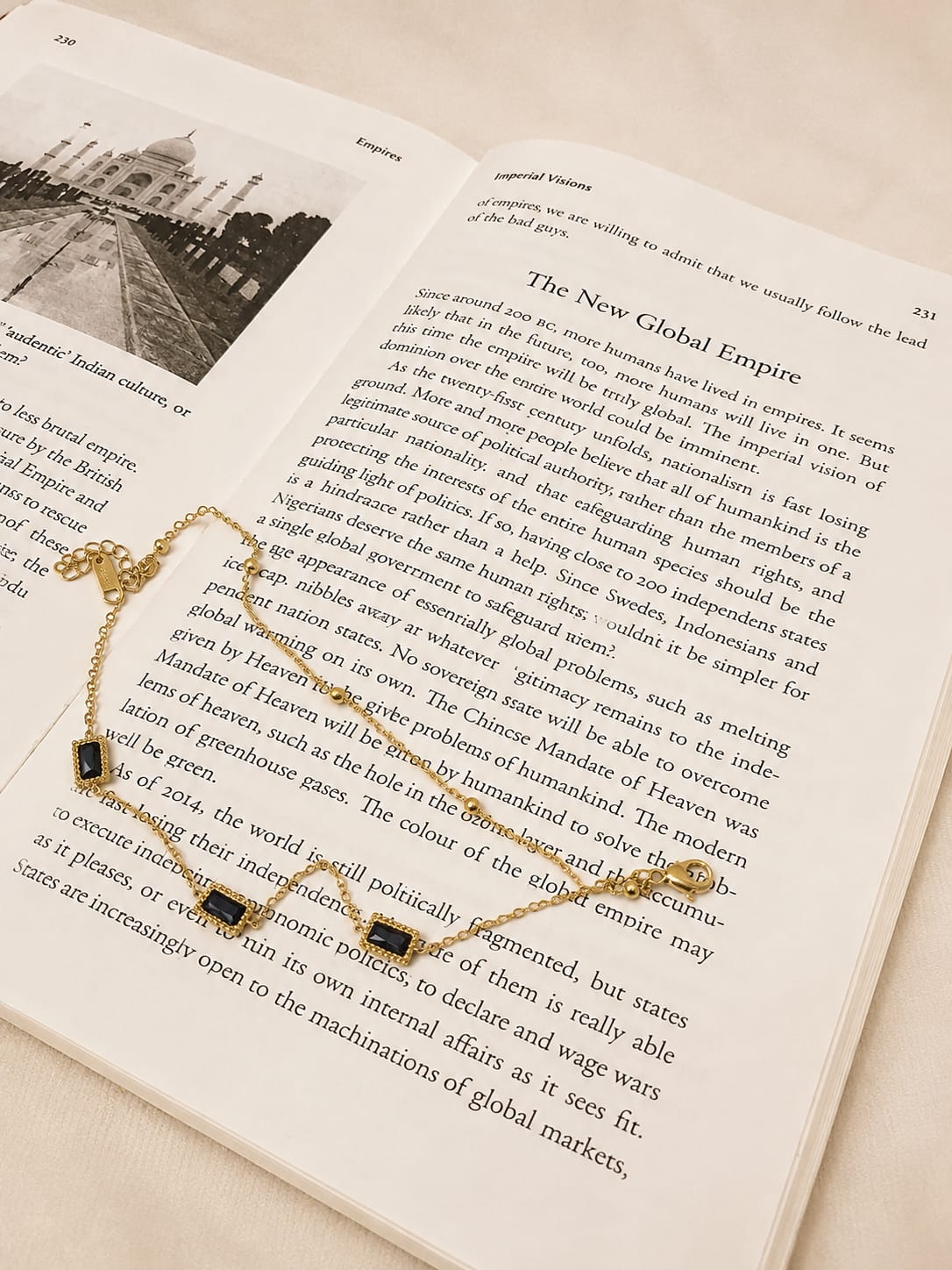 Black Stone Bracelet