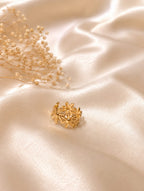 Golden Blossom Ring